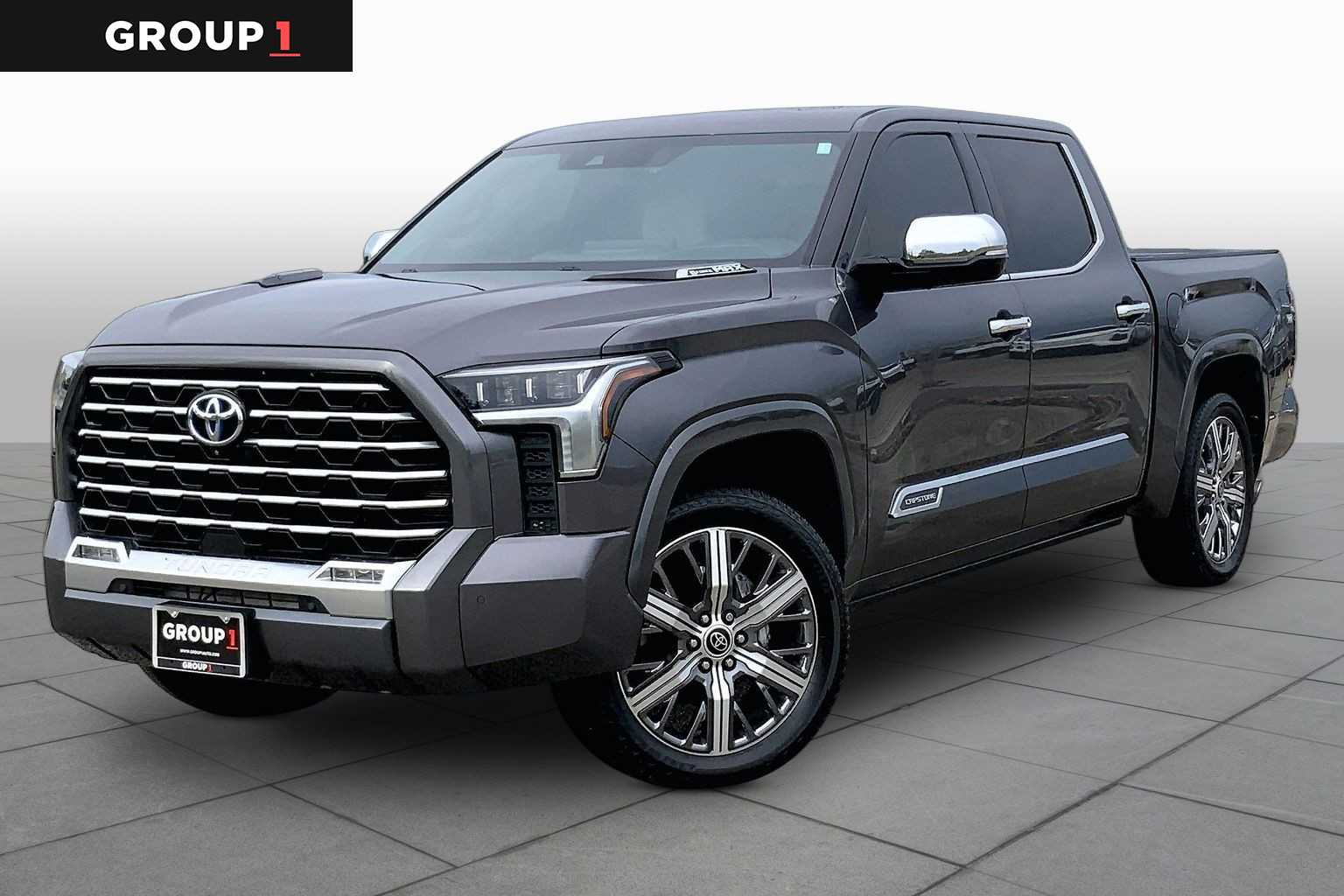 2023 Toyota Tundra Capstone Hybrid Magnetic Gray Metallic at Lexus Southwest Houston