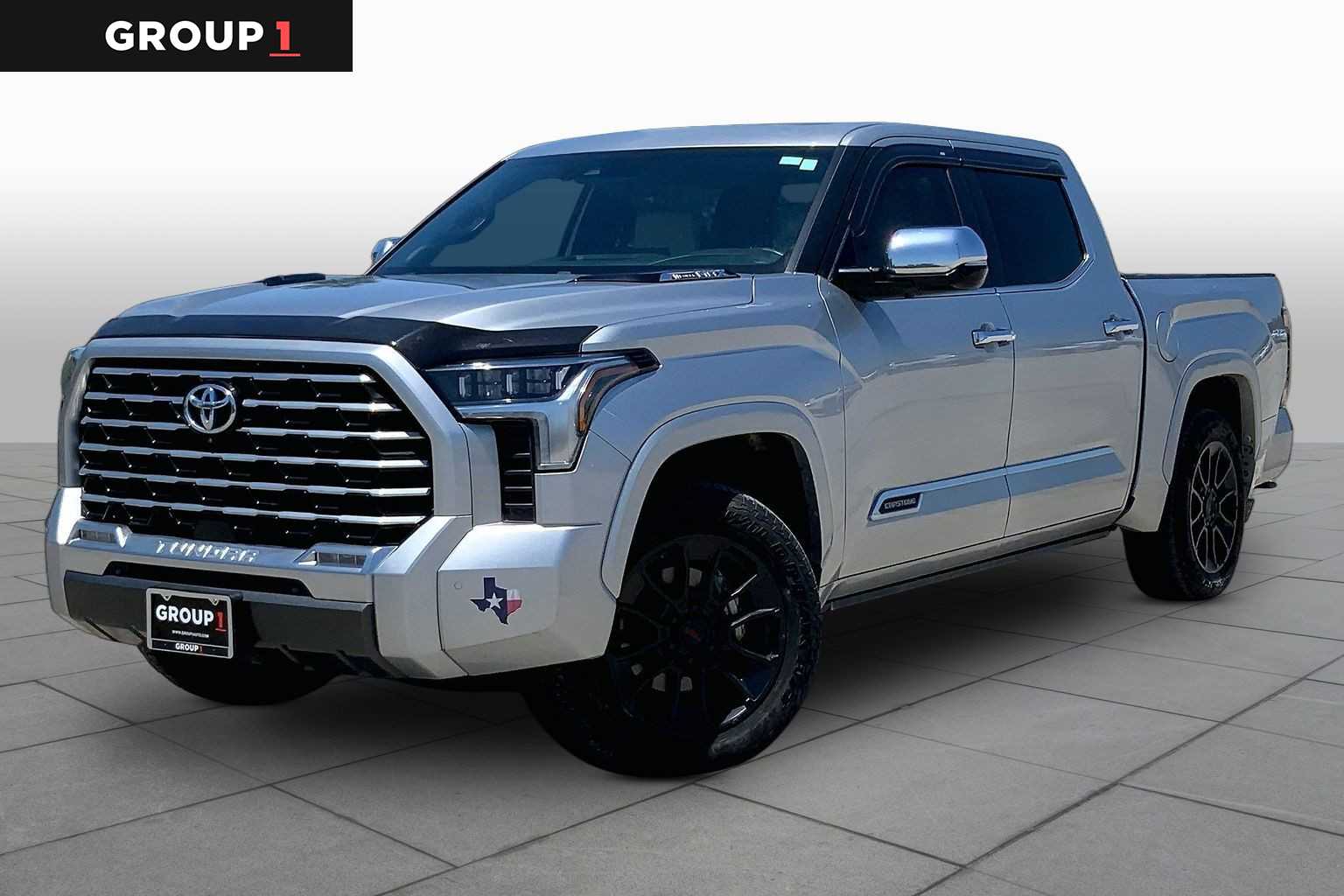 2023 Toyota Tundra Capstone Hybrid Celestial Silver Metallic at Group 1 GMC Buick South