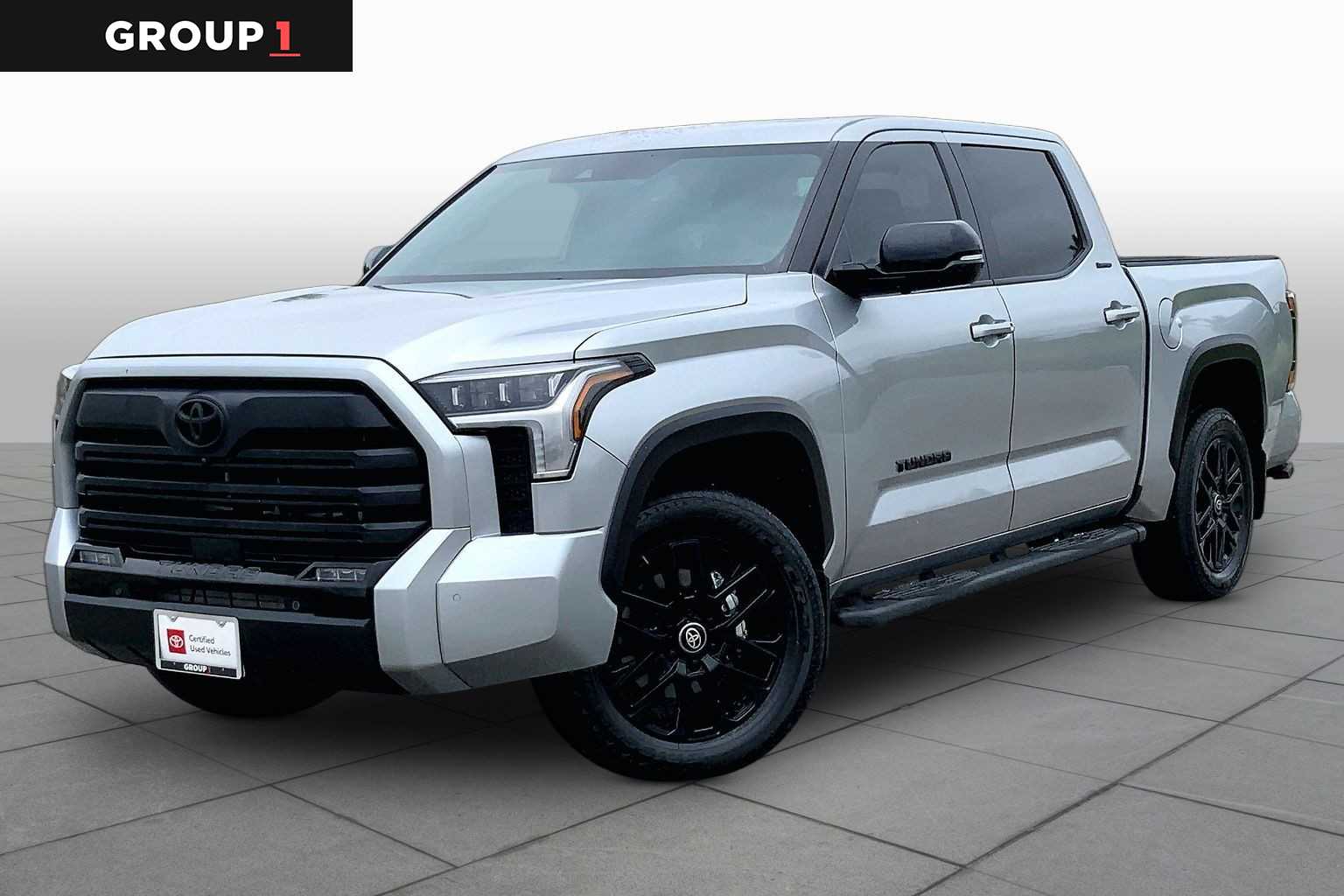 2025 Toyota Tundra Limited Celestial Silver Metallic at Group 1 Toyota Southwest