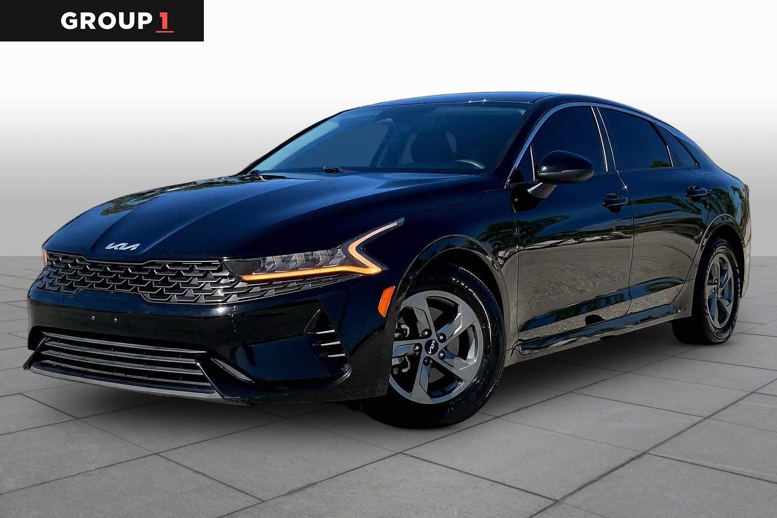 2022 Kia K5 LXS Ebony Black at AutoNation USA Houston