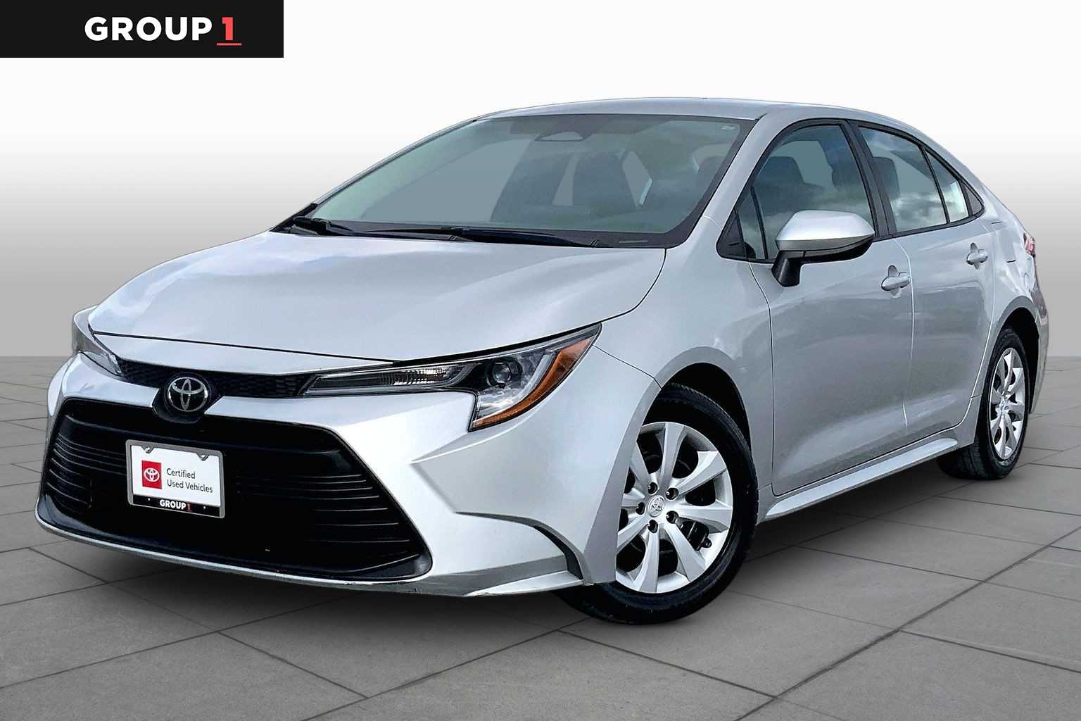 2024 Toyota Corolla LE Classic Silver Metallic at Davis Chevrolet