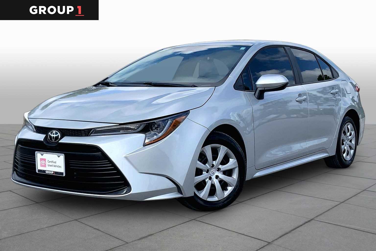 2026 Toyota Corolla LE Classic Silver Metallic at Honda of Clear Lake
