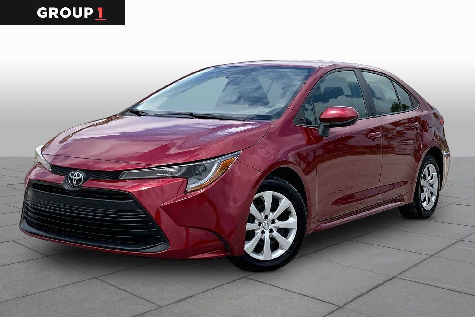 2024 Toyota Corolla LE Ruby Flare Pearl at HGreg Houston