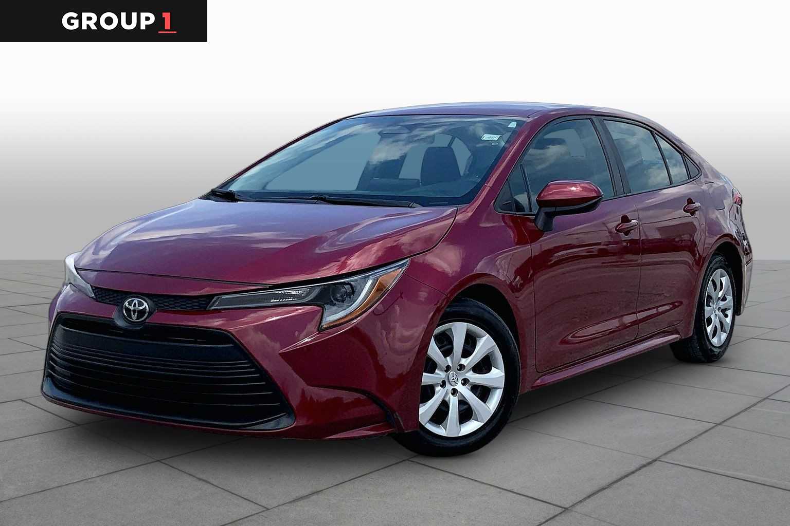 2024 Toyota Corolla LE Ruby Flare Pearl at Group 1 Toyota Southwest