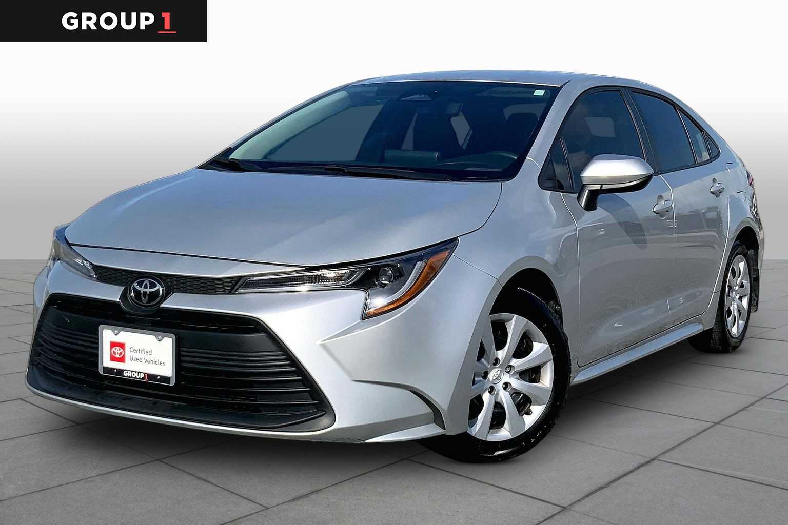 2024 Toyota Corolla LE Classic Silver Metallic at HGreg Houston