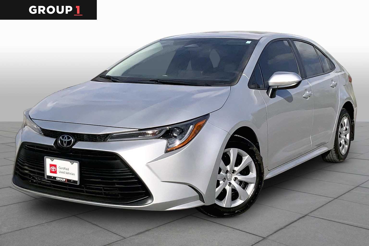 2025 Toyota Corolla LE Classic Silver Metallic at Davis Chevrolet