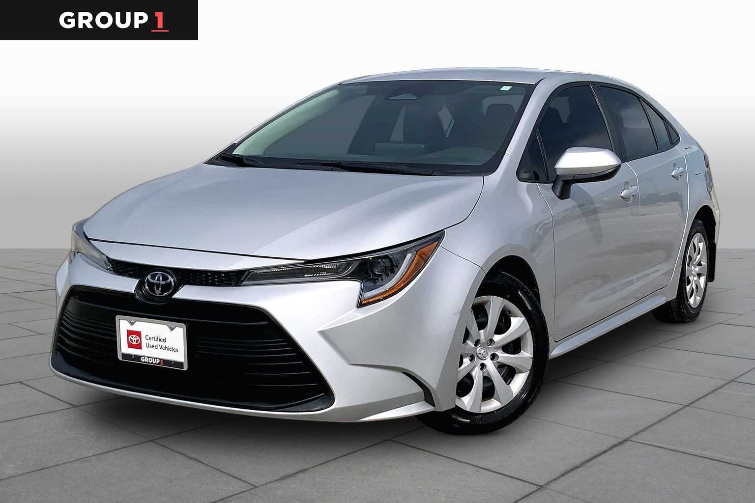 2025 Toyota Corolla LE Classic Silver Metallic at Davis Chevrolet