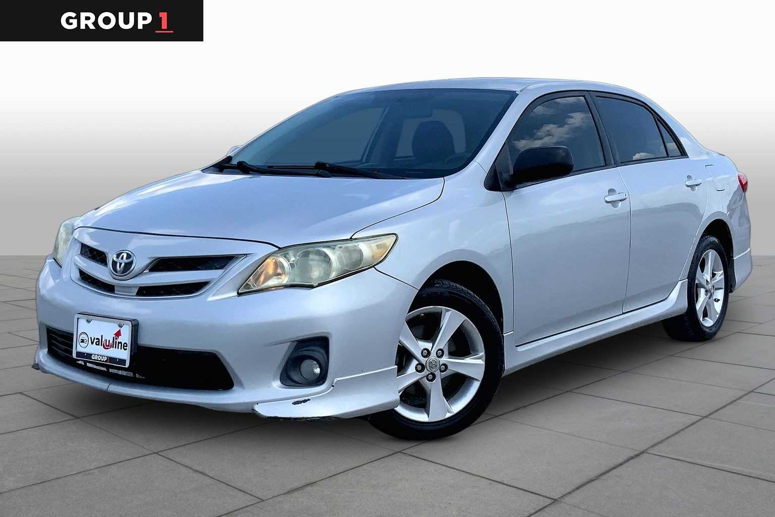 2013 Toyota Corolla S Classic Silver Metallic at Tomball Ford