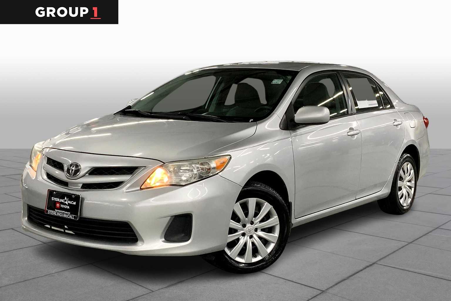 2012 Toyota Corolla LE Classic Silver Metallic at Group 1 Toyota Southwest