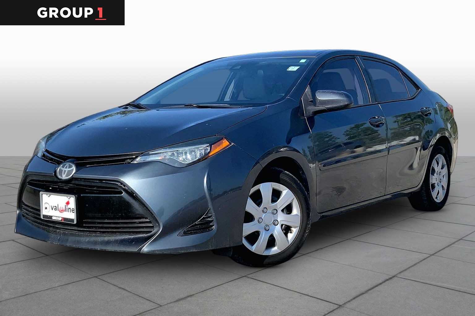 2018 Toyota Corolla LE Slate Metallic at Group 1 Toyota Southwest