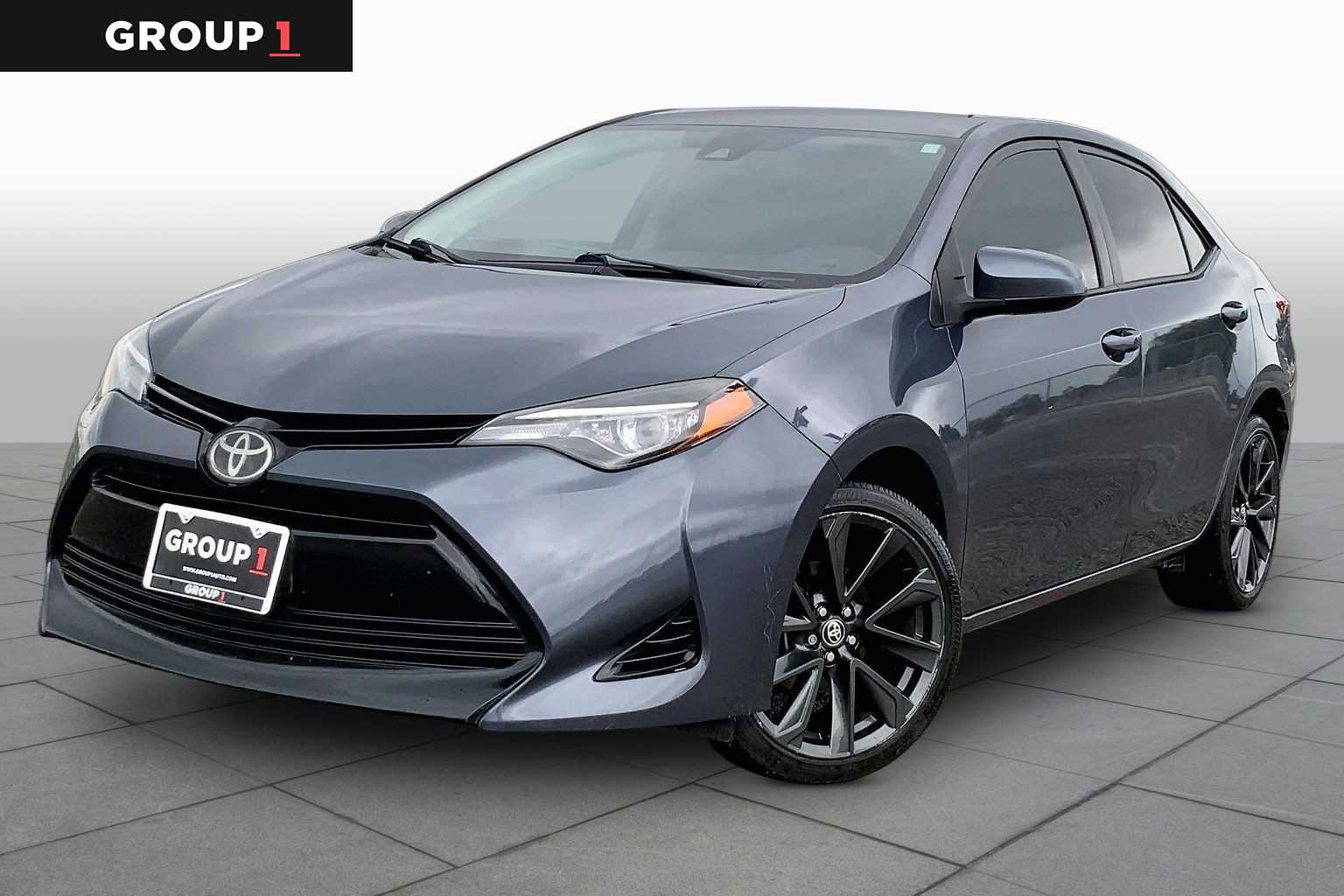 2018 Toyota Corolla LE Slate Metallic at AutoNation USA Houston