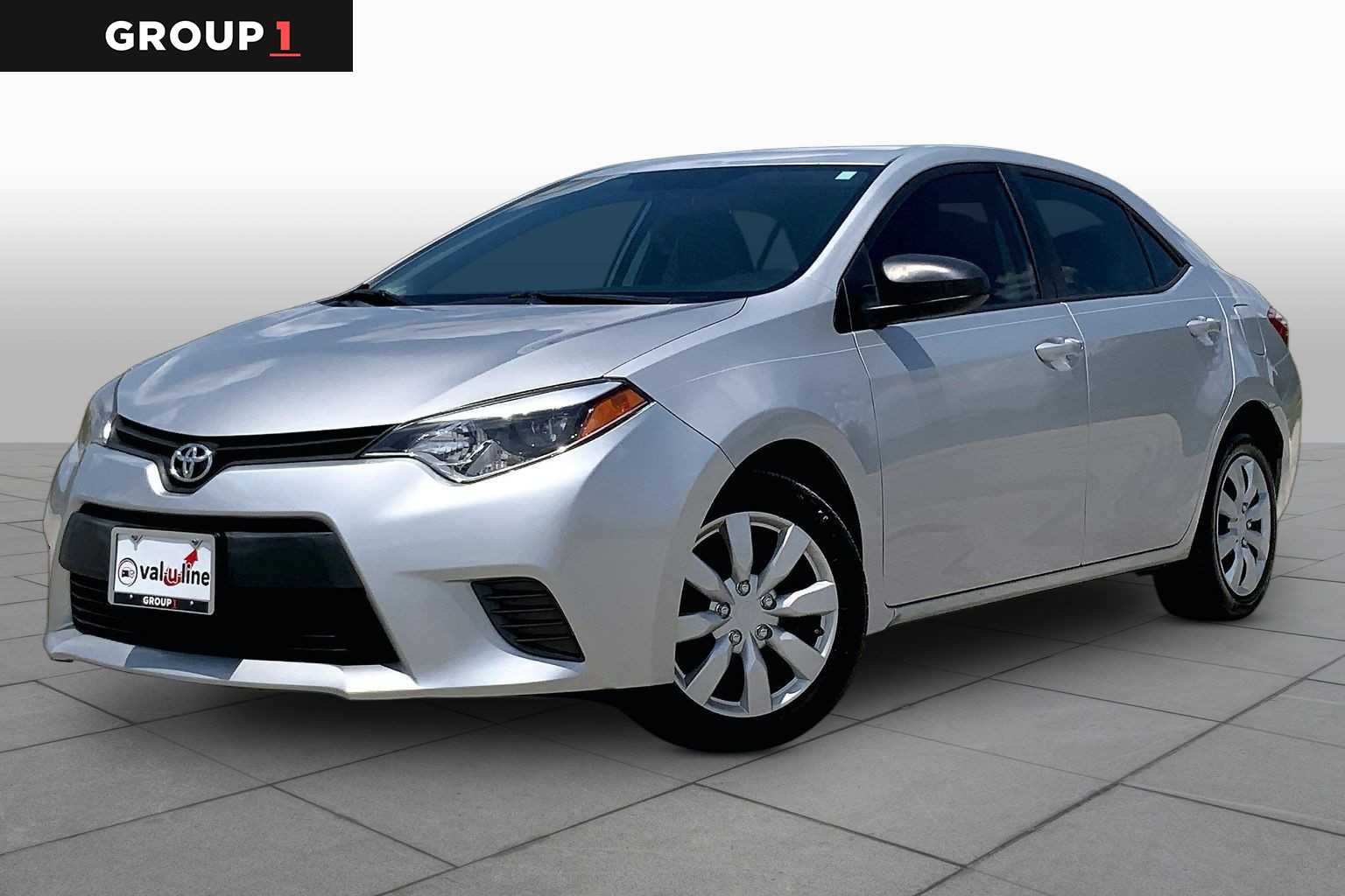 2016 Toyota Corolla LE Classic Silver Metallic at Mac Haik Ford