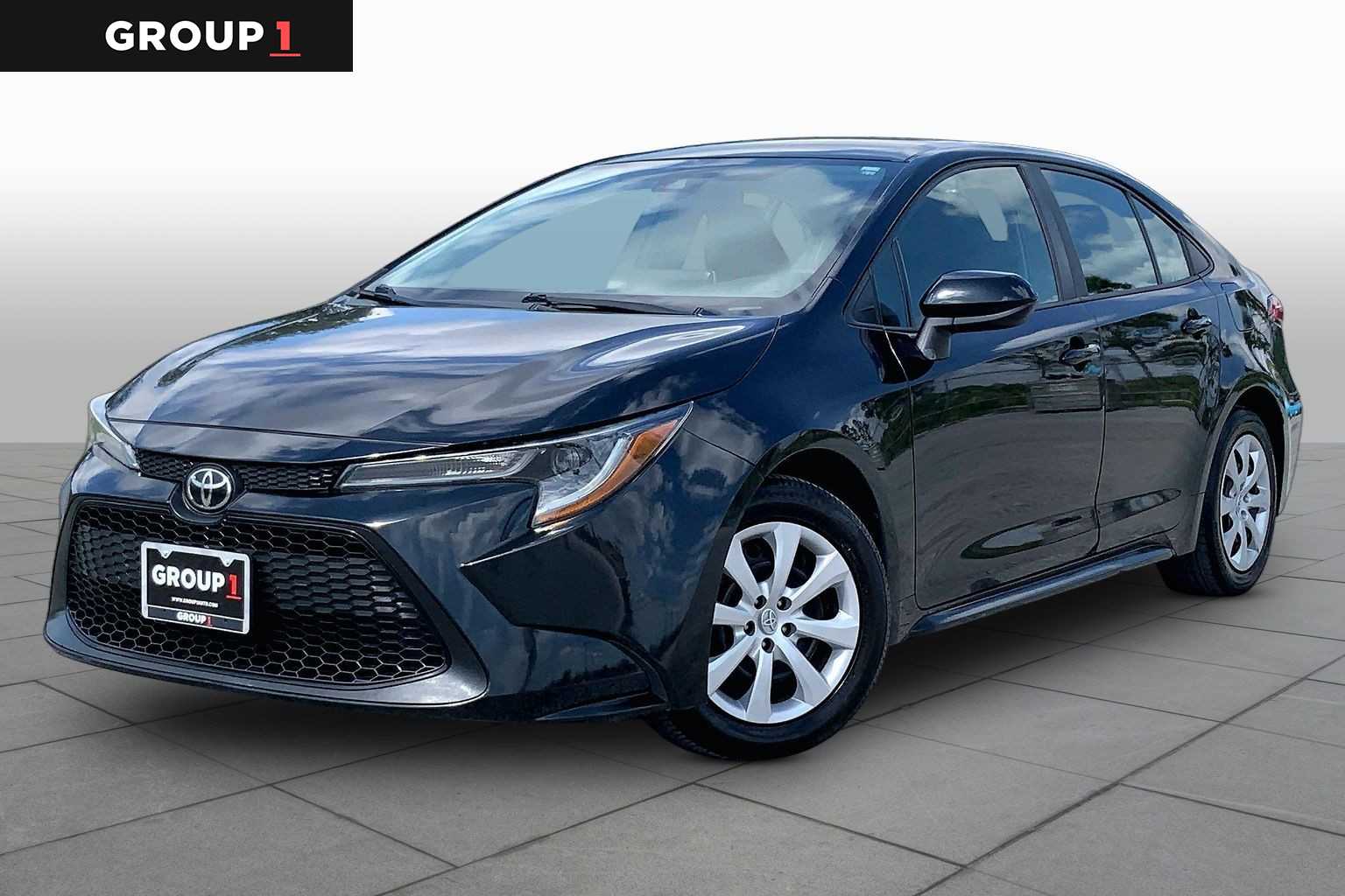 2021 Toyota Corolla LE Black Sand Pearl at Westside Kia