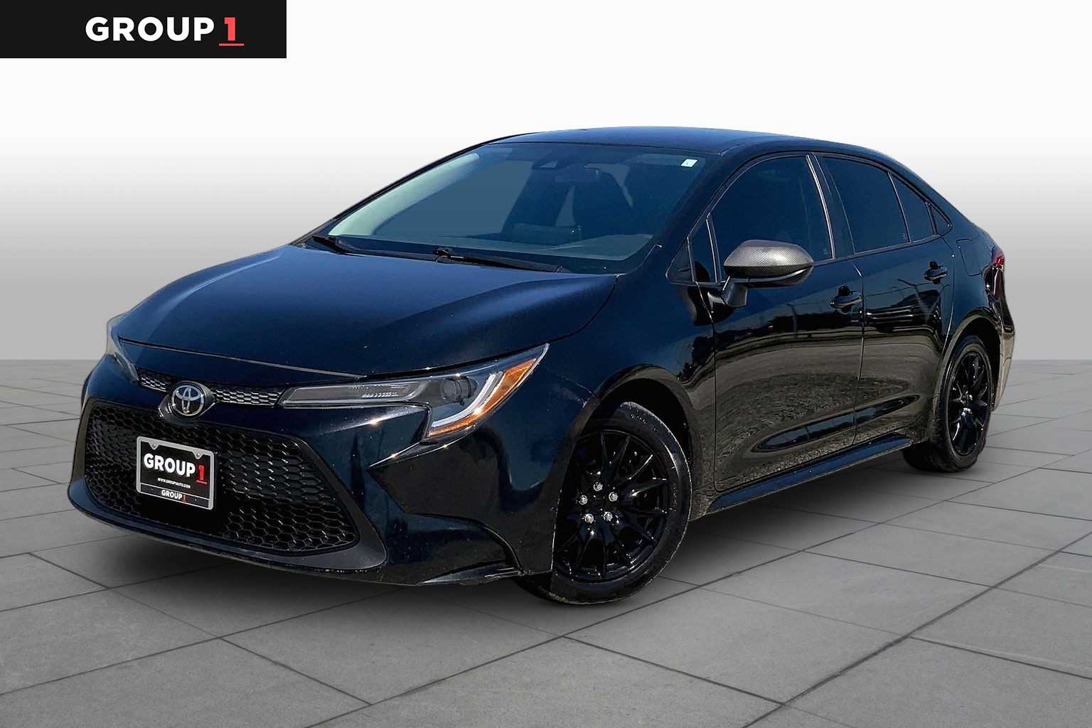 2021 Toyota Corolla LE Black Sand Pearl at Westside Kia