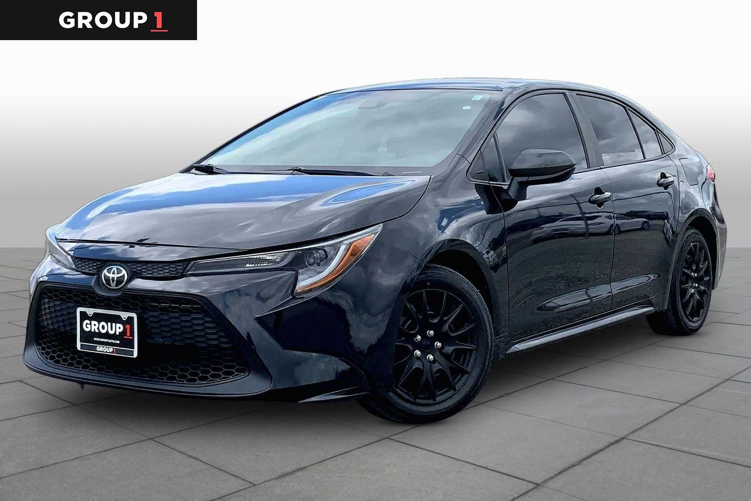 2021 Toyota Corolla LE Black Sand Pearl at Westside Kia
