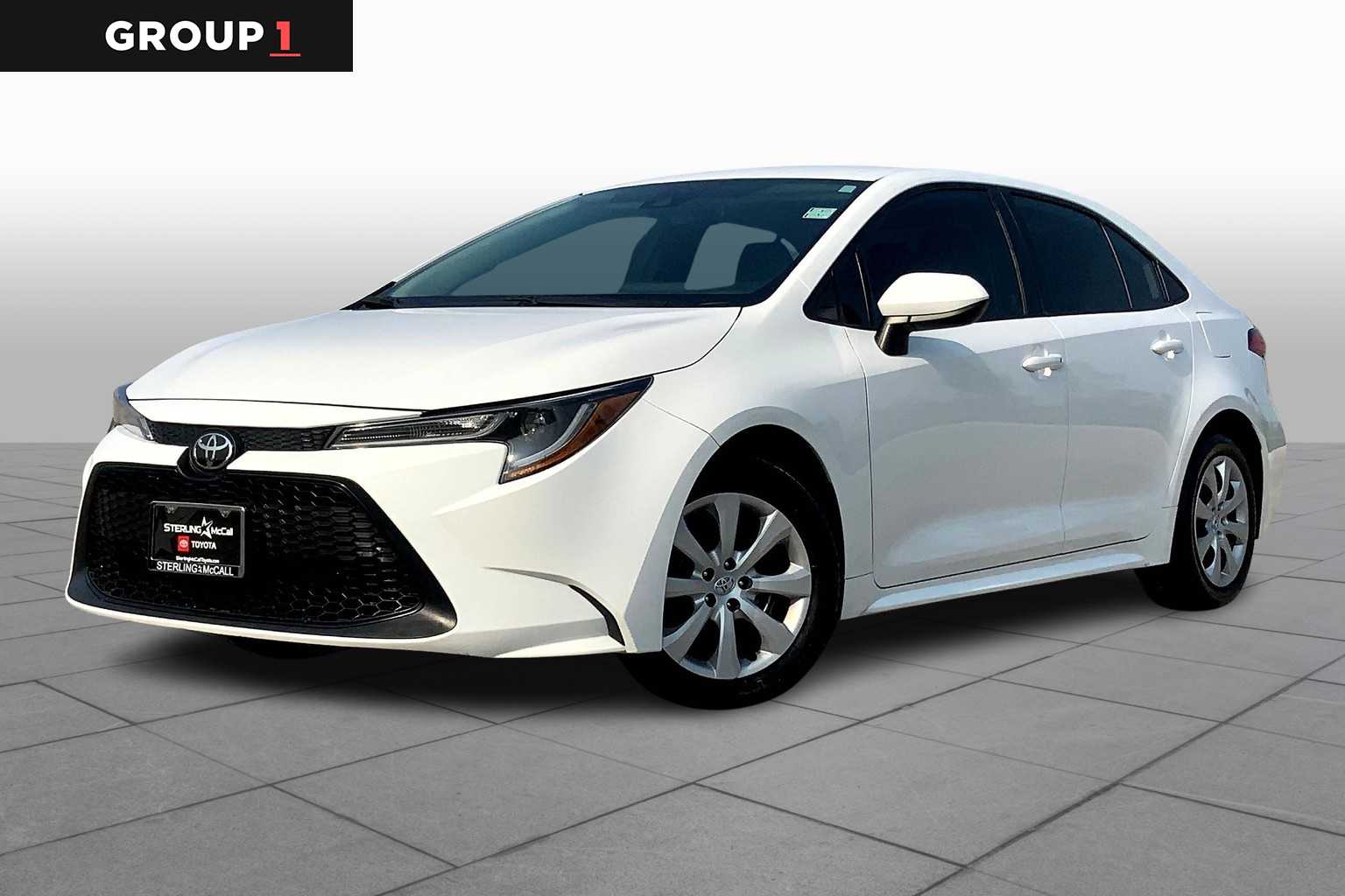2021 Toyota Corolla LE Super White at HGreg Houston
