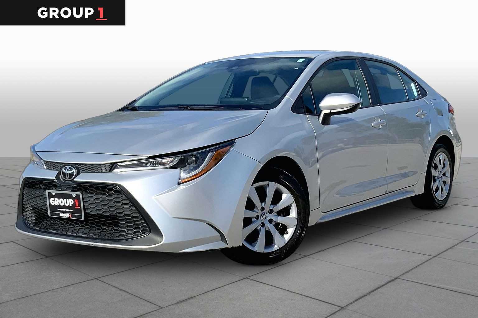 2022 Toyota Corolla LE Classic Silver Metallic at Auto Boutique Texas
