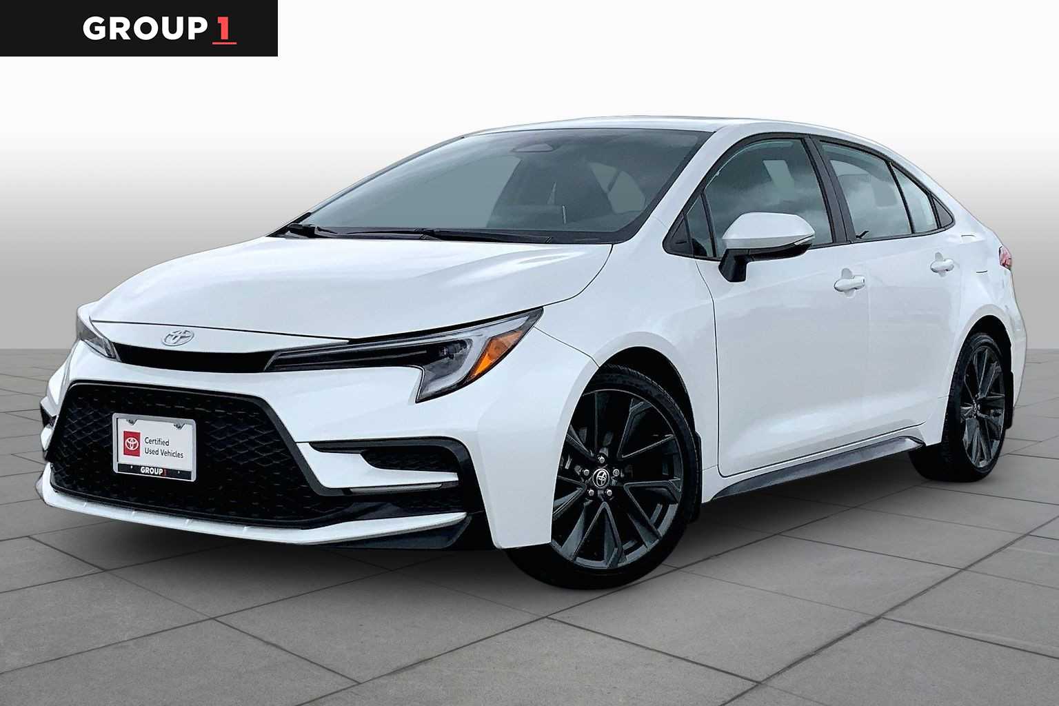 2025 Toyota Corolla SE Wind Chill Pearl at Group 1 Toyota Southwest