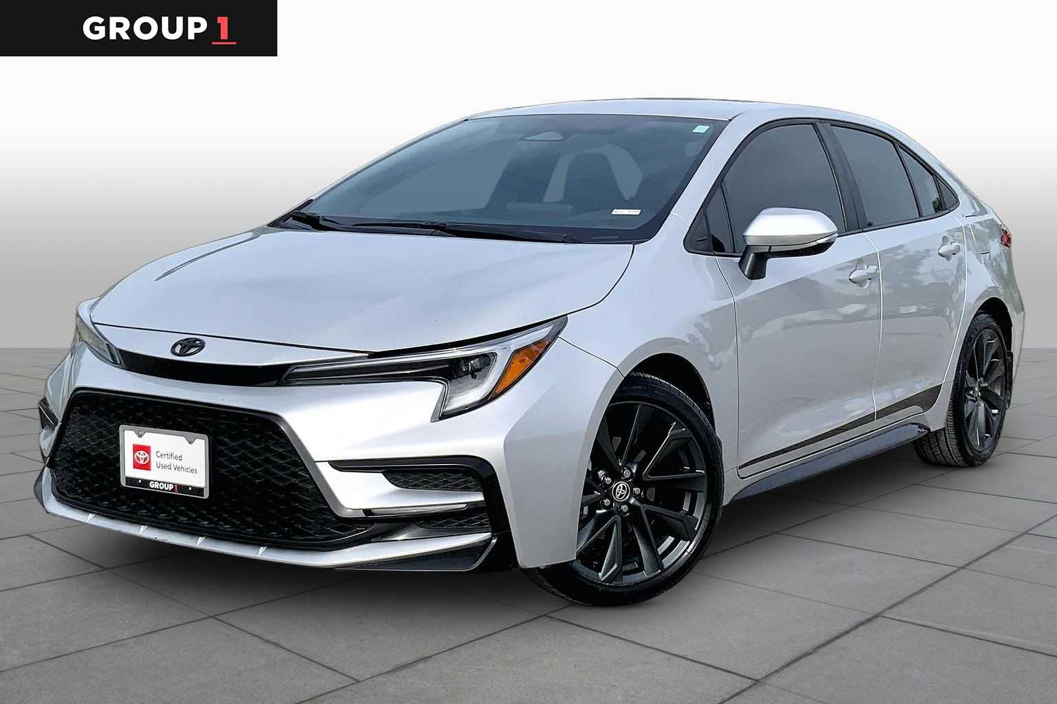 2026 Toyota Corolla SE Classic Silver Metallic at Group 1 Toyota Southwest