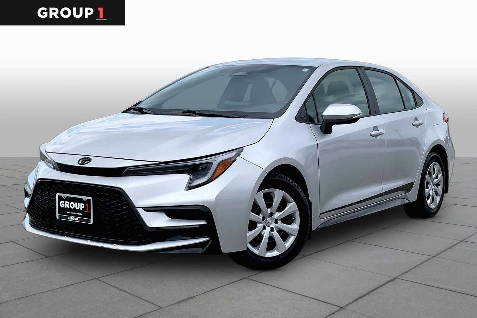 2025 Toyota Corolla SE Classic Silver Metallic at Group 1 Toyota Southwest
