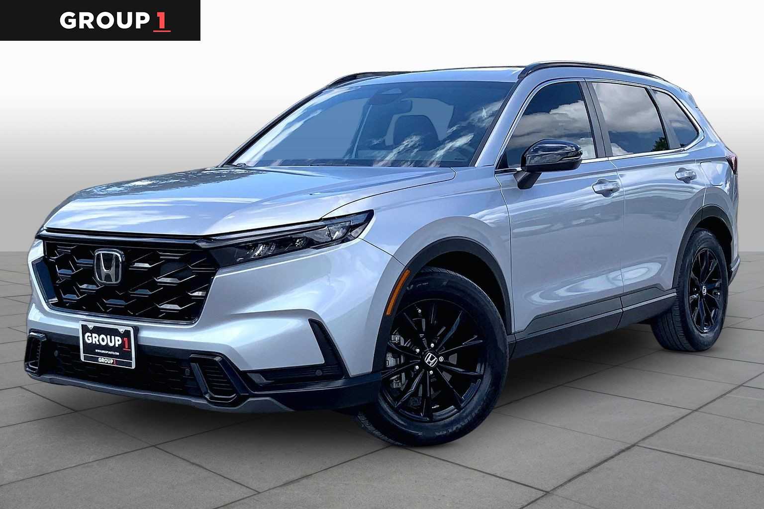 2024 Honda CR-V Hybrid Sport-L Lunar Silver Metallic at Lexus of Clear Lake