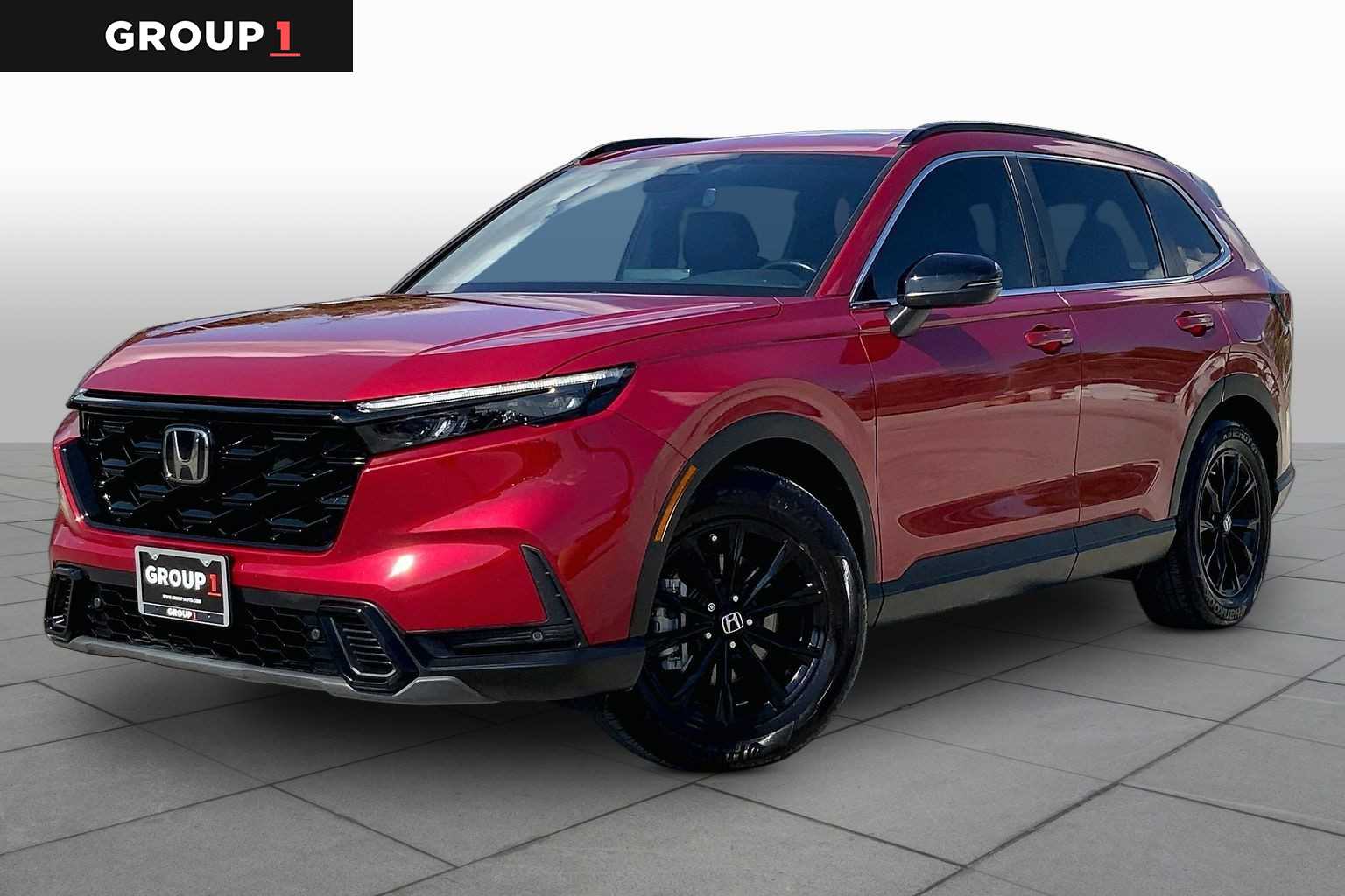 2025 Honda CR-V Hybrid Sport-L Radiant Red Metallic at Honda of Clear Lake