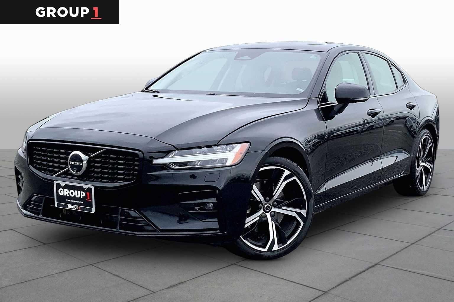 2024 Volvo S60 Plus Dark Theme Onyx Black Metallic at Group 1 Toyota Southwest