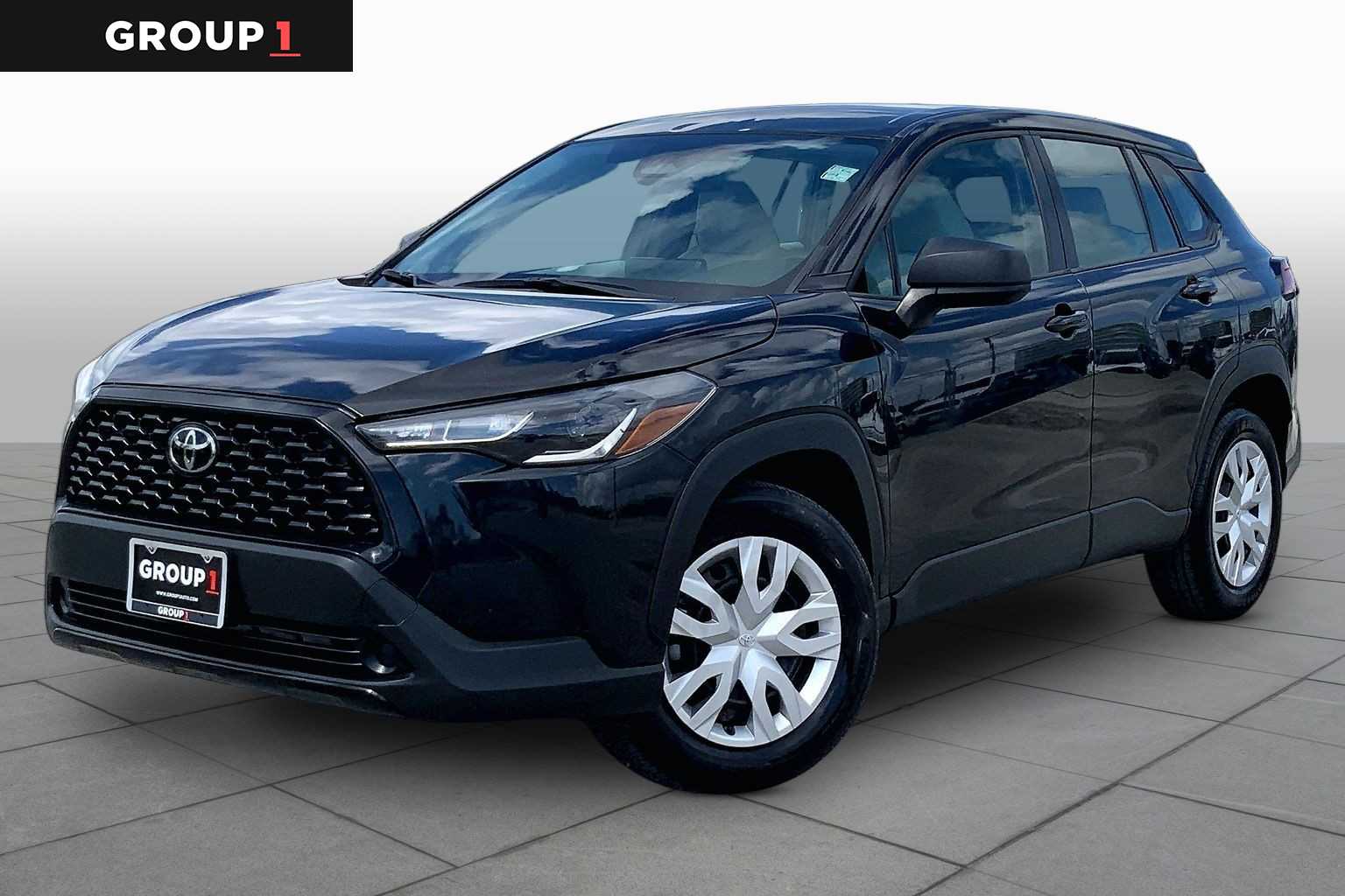 2024 Toyota Corolla Cross L Jet Black at Group 1 Toyota Southwest