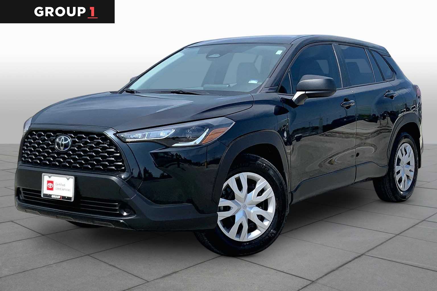 2025 Toyota Corolla Cross L Jet Black at Group 1 Toyota Southwest