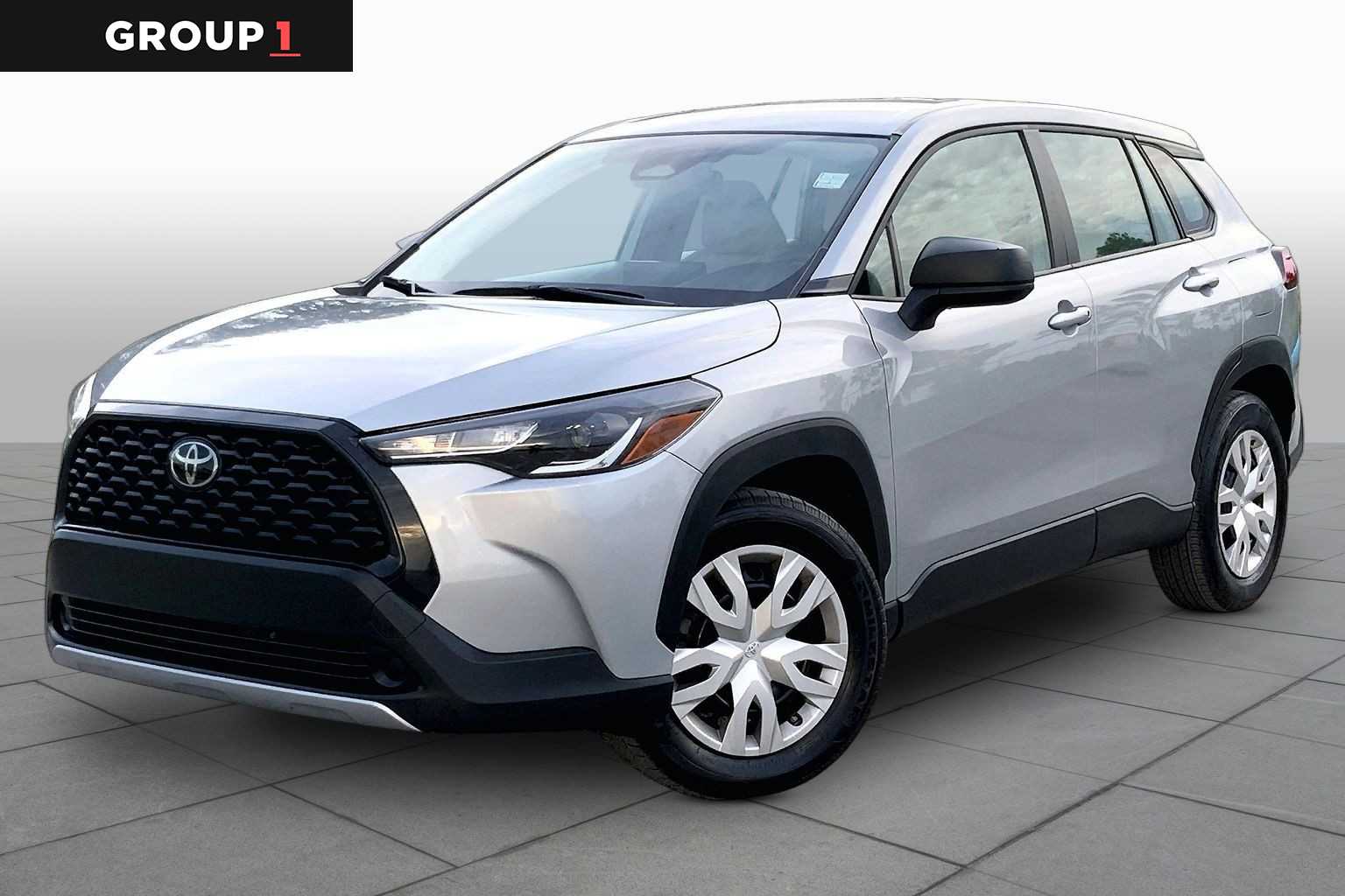 2024 Toyota Corolla Cross L Sonic Silver at Group 1 Toyota Southwest