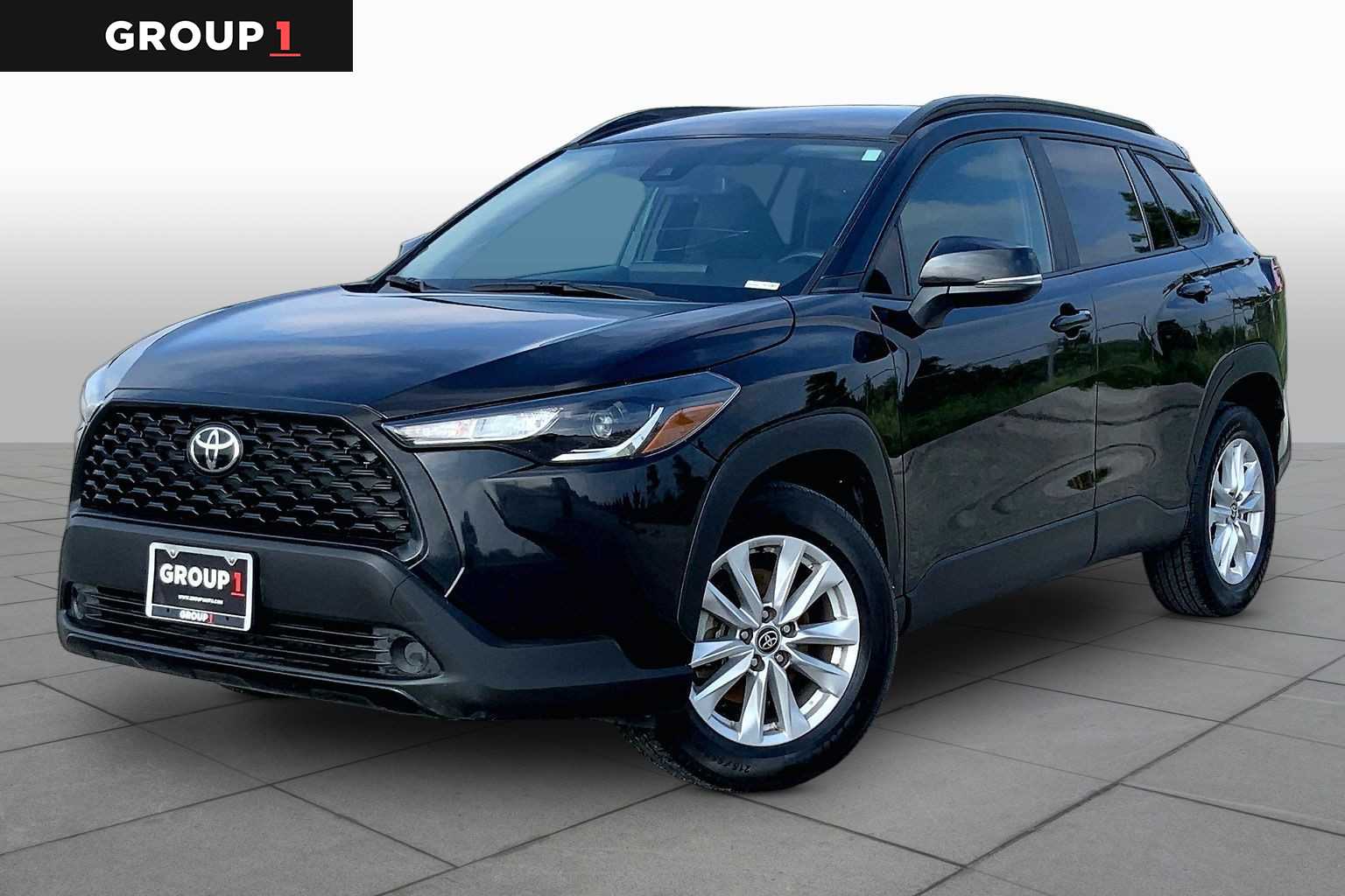 2022 Toyota Corolla Cross LE Jet Black at Group 1 Toyota Southwest