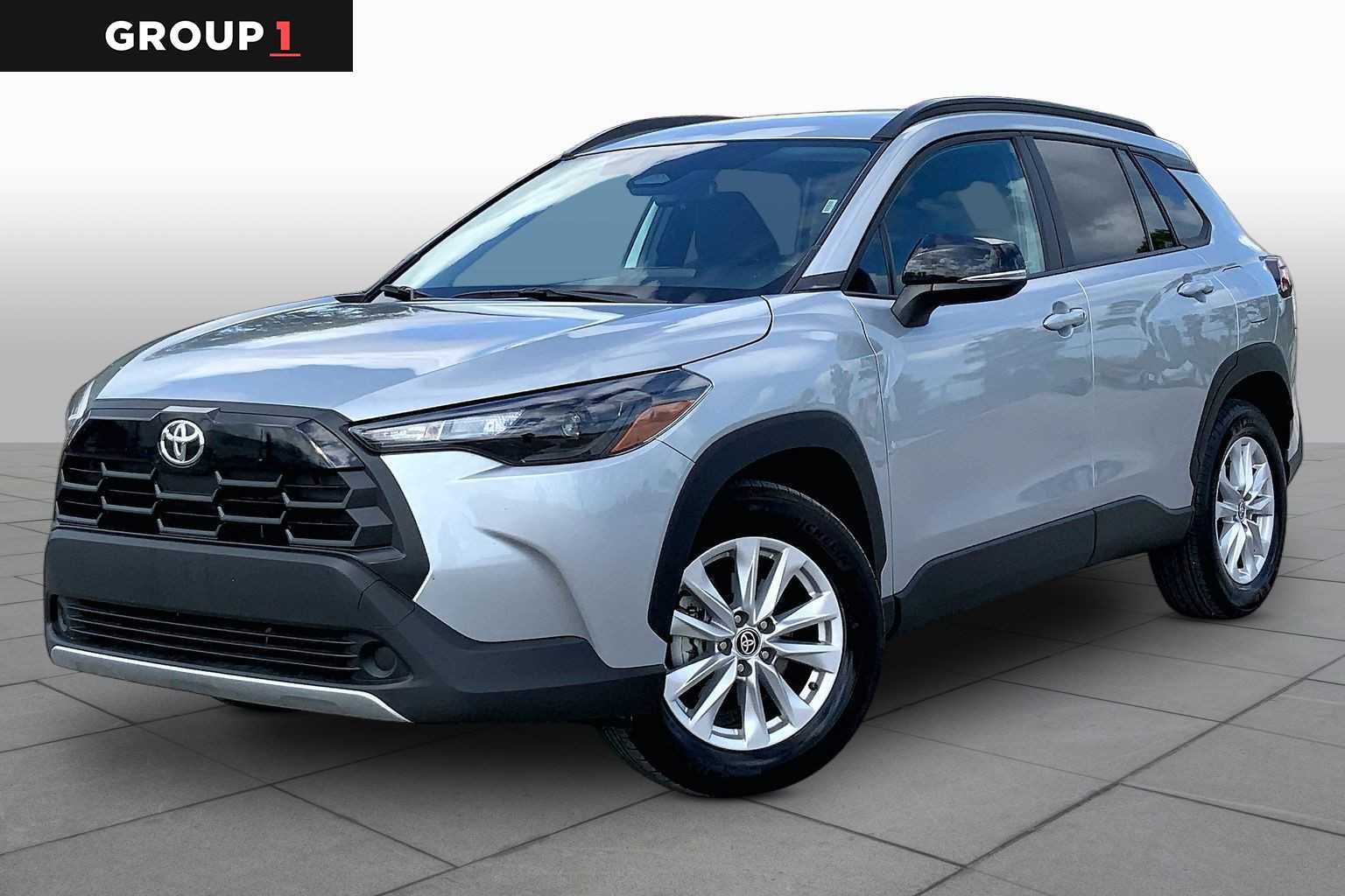 2026 Toyota Corolla Cross LE Sonic Silver at Group 1 Toyota Southwest