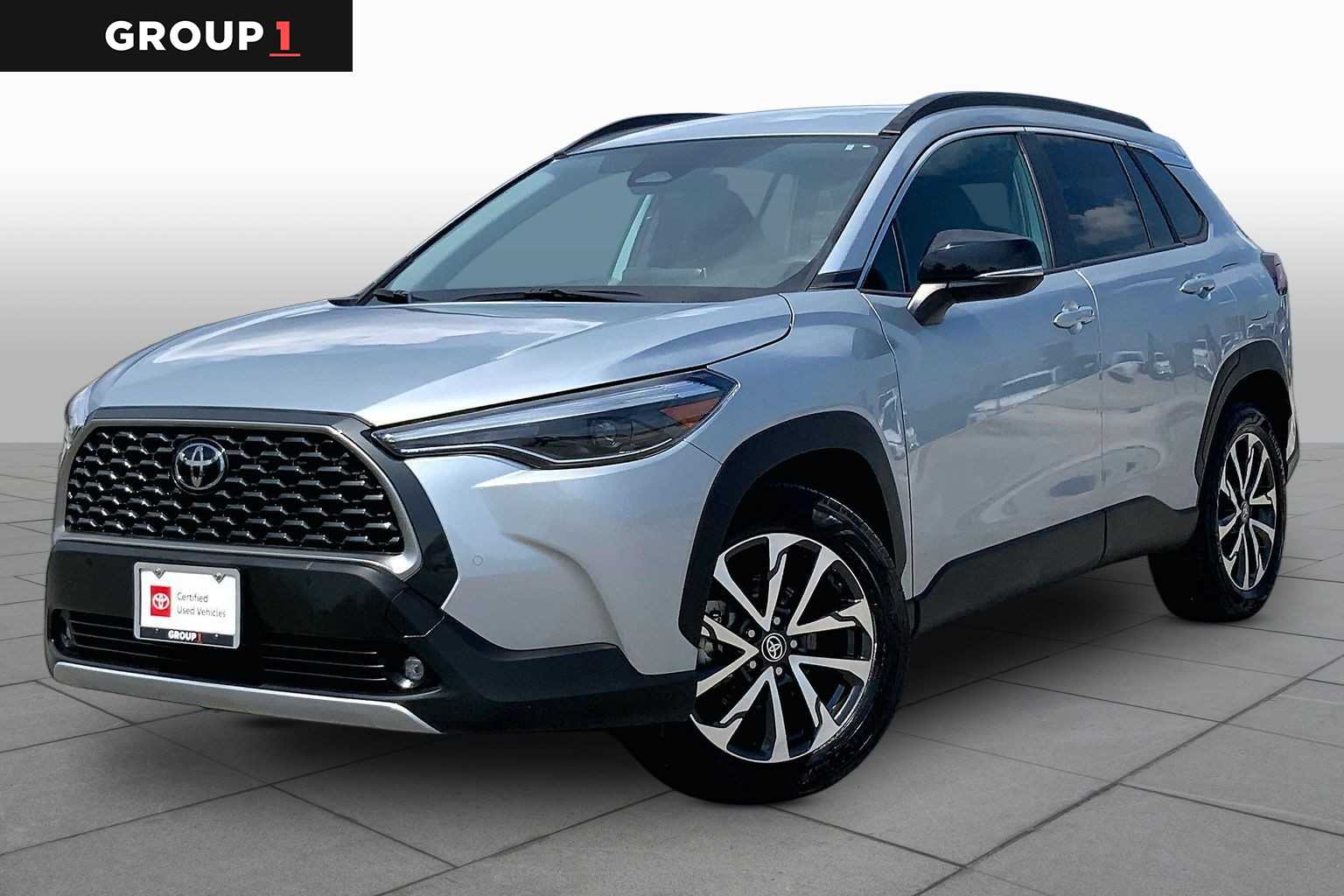 2025 Toyota Corolla Cross XLE Sonic Silver at Group 1 Toyota Southwest