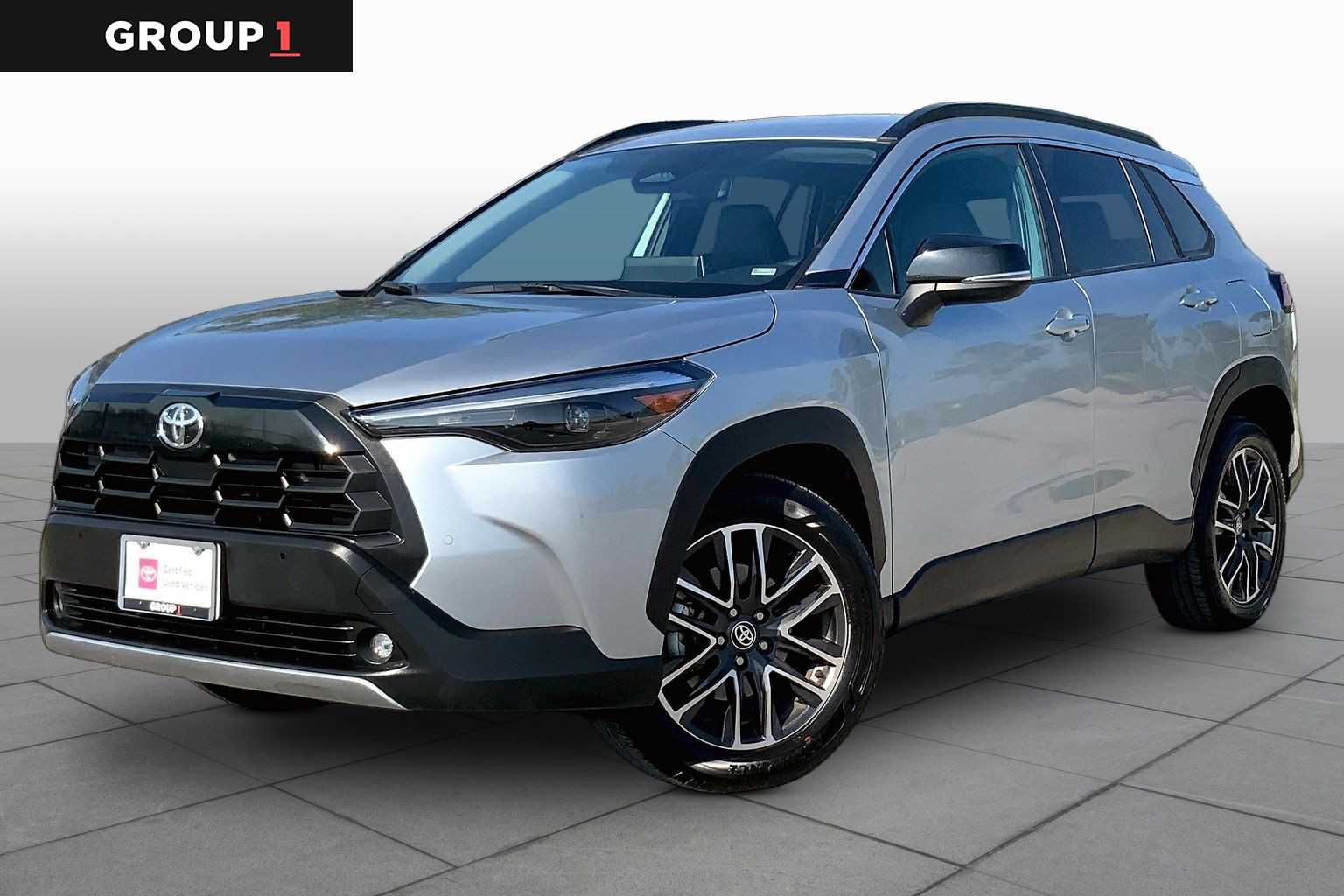 2026 Toyota Corolla Cross XLE Sonic Silver at Group 1 Toyota Southwest