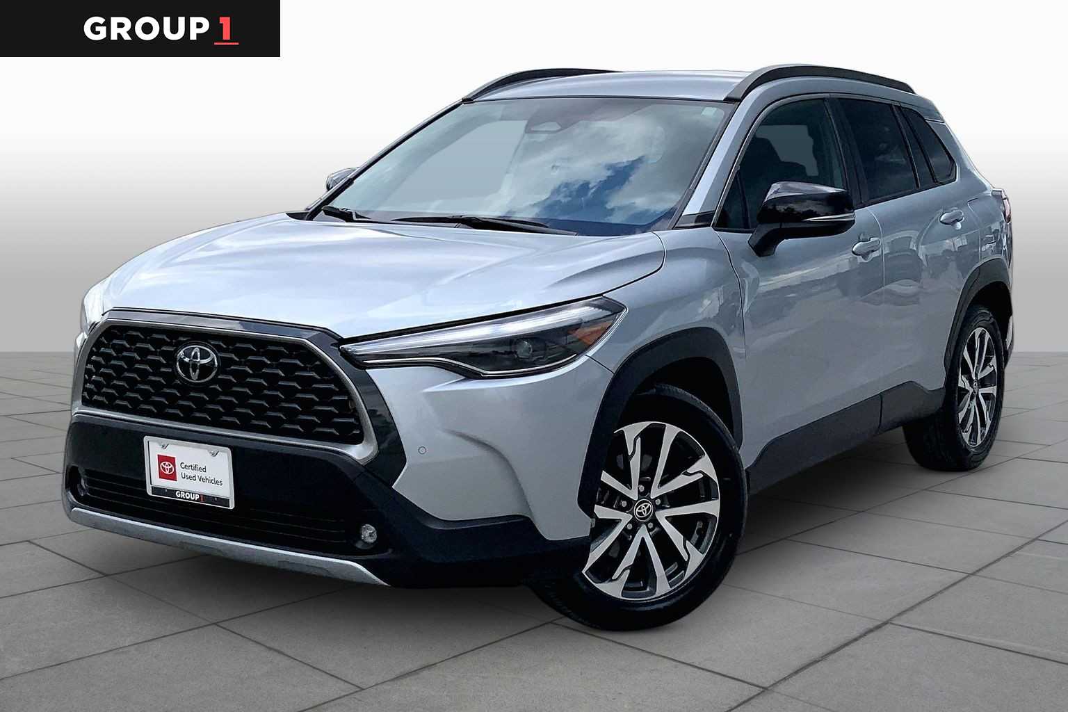2025 Toyota Corolla Cross XLE Sonic Silver at Group 1 Toyota Southwest