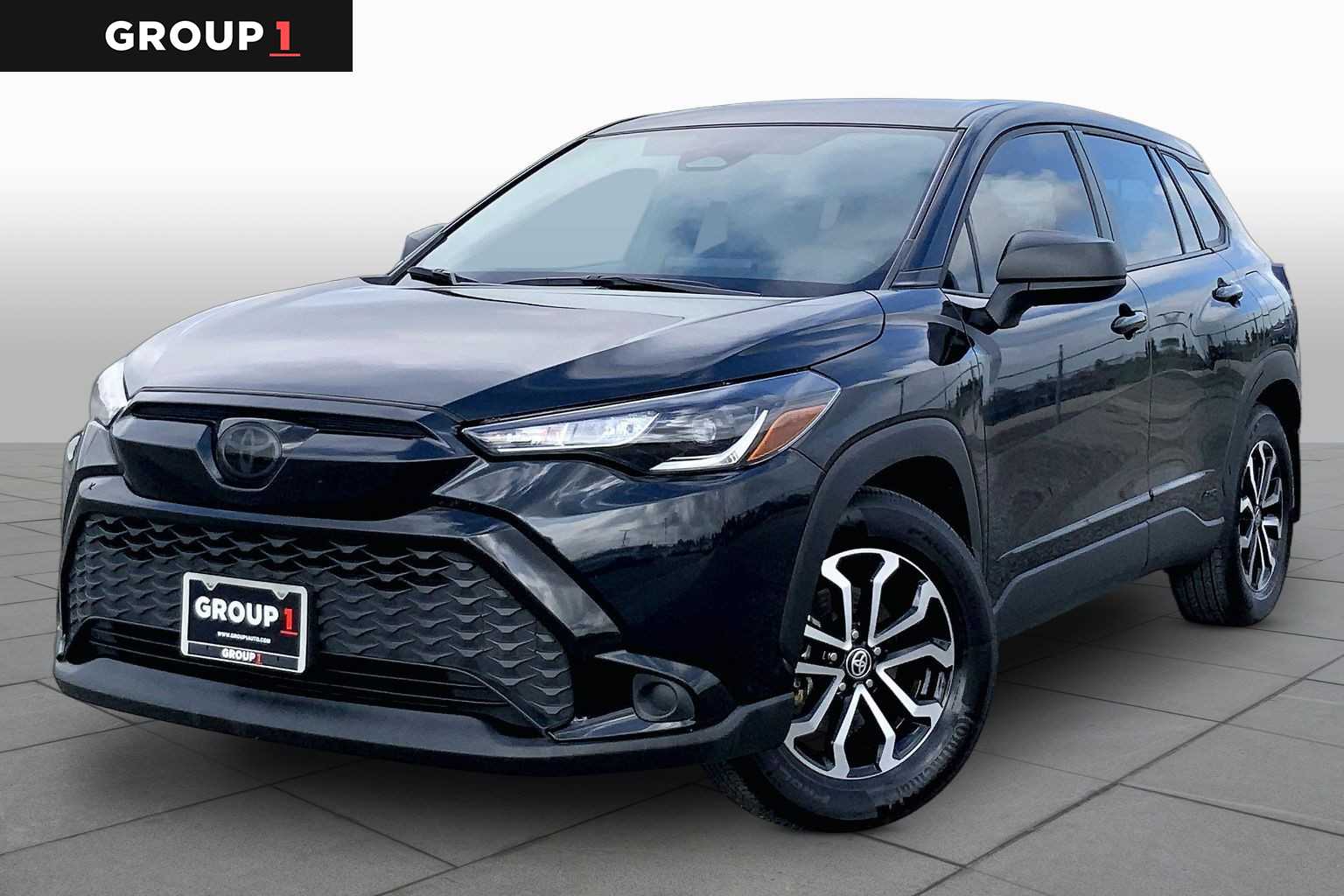 2024 Toyota Corolla Cross Hybrid S Jet Black at Group 1 Toyota Southwest
