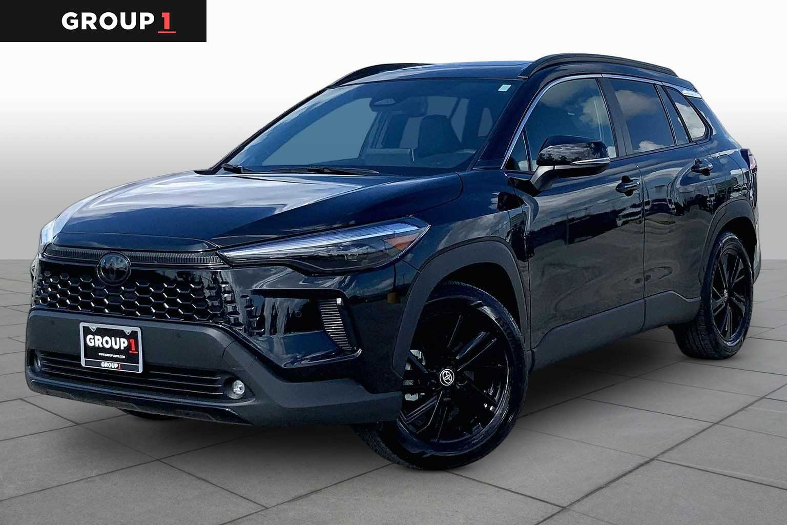 2026 Toyota Corolla Cross Hybrid XSE Jet Black at Group 1 Toyota Southwest
