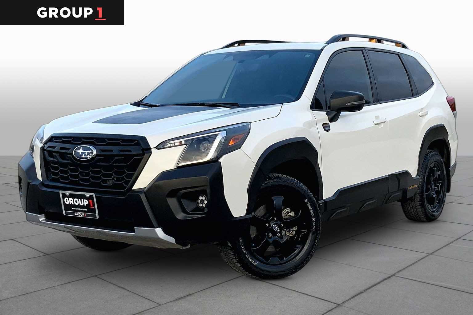 2025 Subaru Forester Wilderness Crystal White Pearl at Honda of Clear Lake
