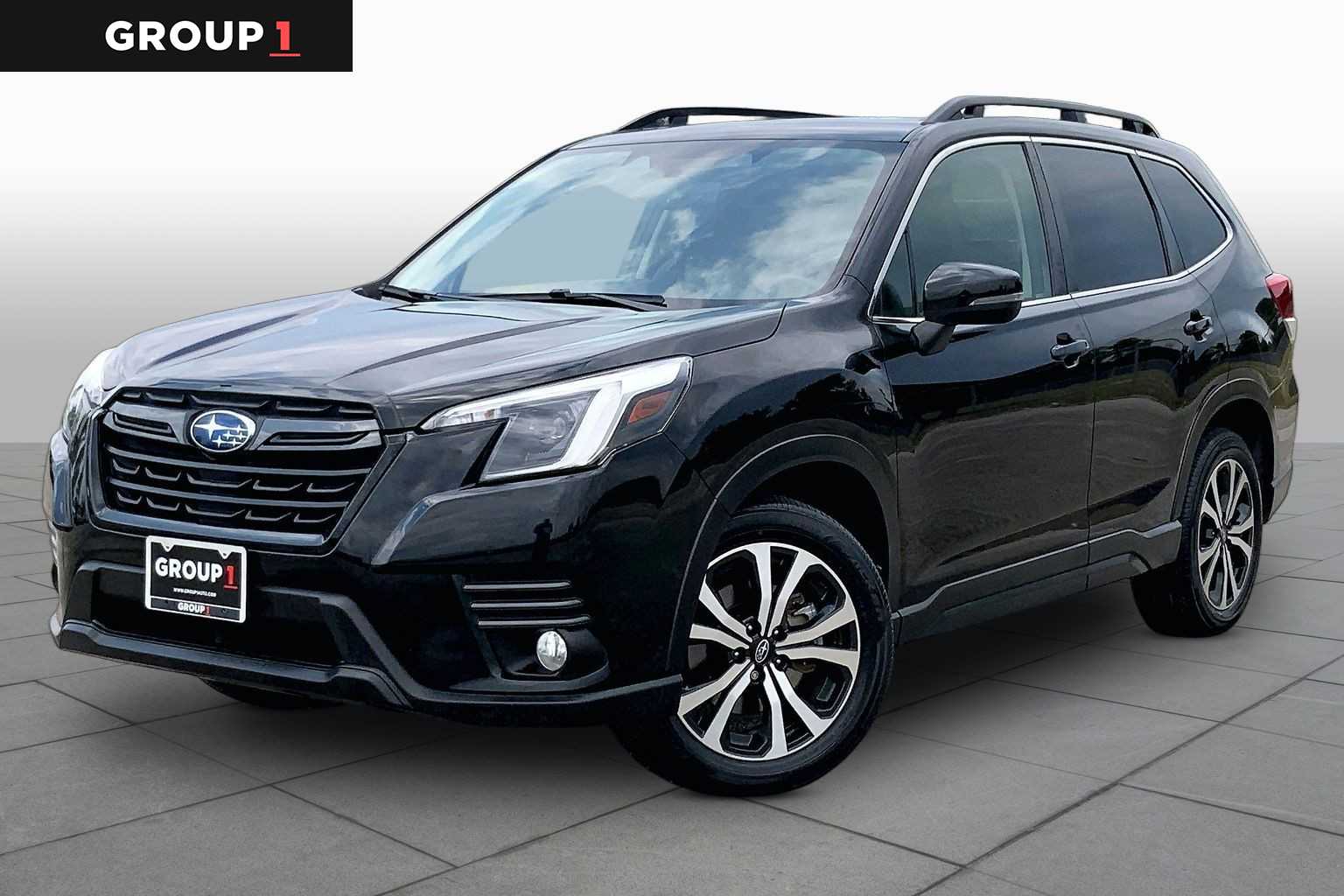 2023 Subaru Forester Limited Crystal Black Silica at HGreg Houston