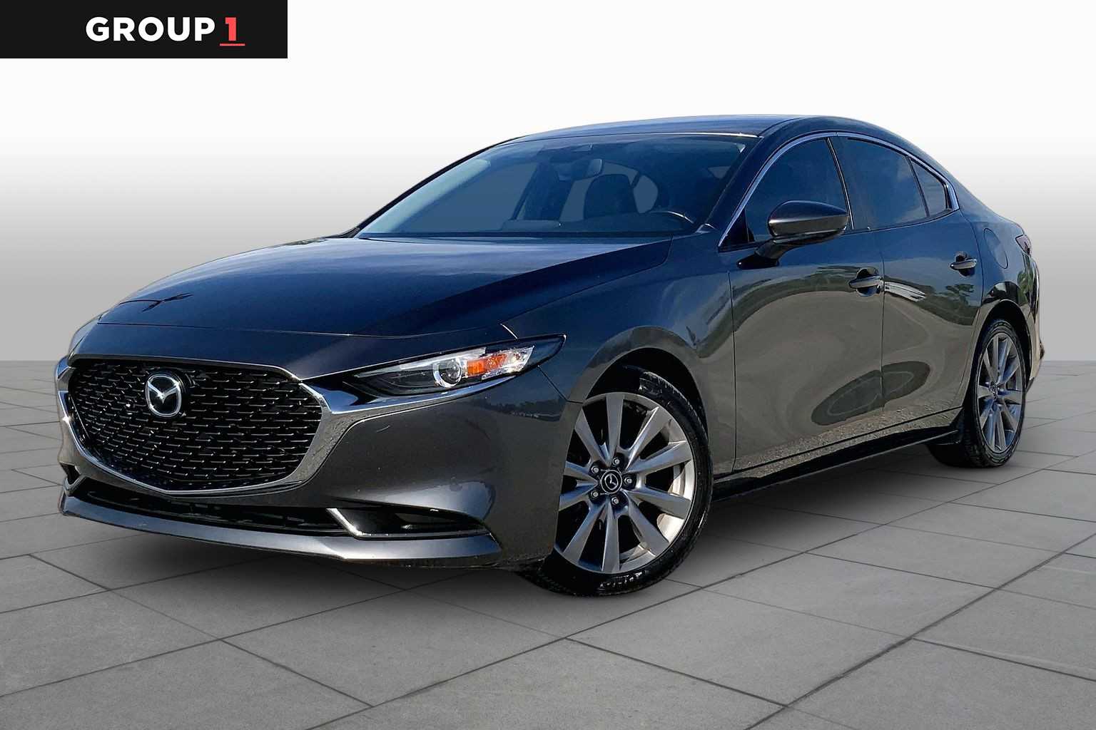 2020 Mazda Mazda3 Sedan Select Package Machine Gray Metallic at Beck & Masten Kia