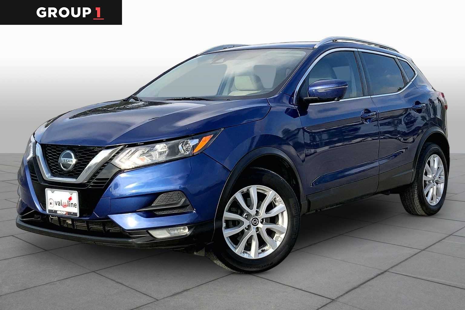 2020 Nissan Rogue Sport SV Caspian Blue Metallic at HGreg Houston