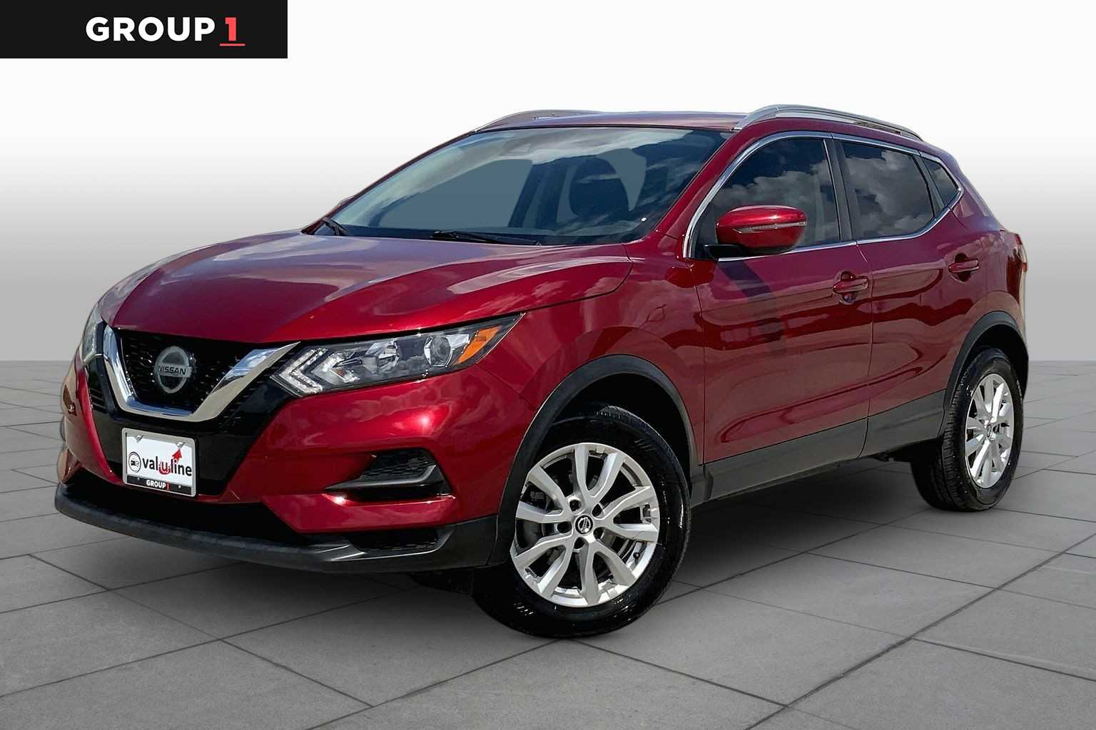 2020 Nissan Rogue Sport SV Scarlet Ember Tintcoat at AutoNation USA Katy