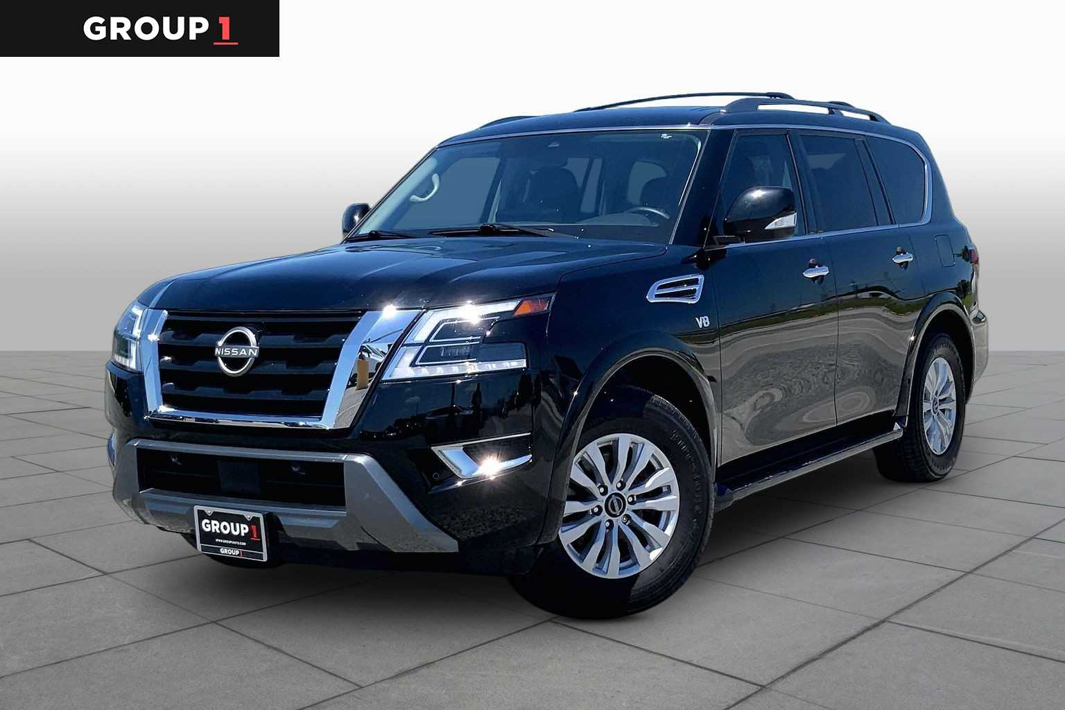 2022 Nissan Armada SV Super Black at AutoNation USA Houston