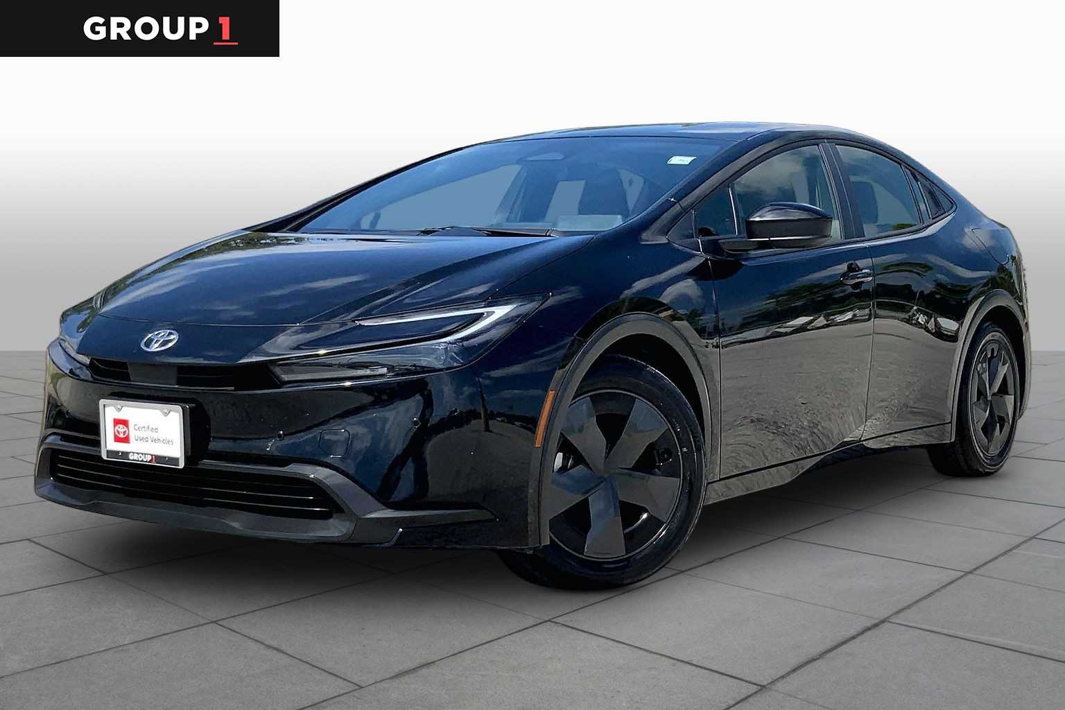 2026 Toyota Prius LE Midnight Black Metallic at Group 1 Toyota Southwest