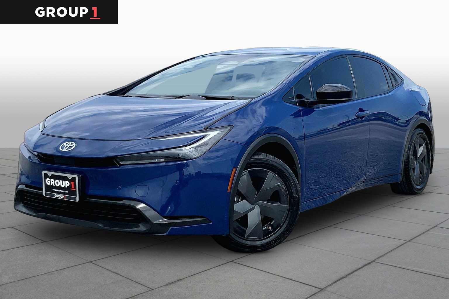 2025 Toyota Prius LE Reservoir Blue at Group 1 Toyota Southwest