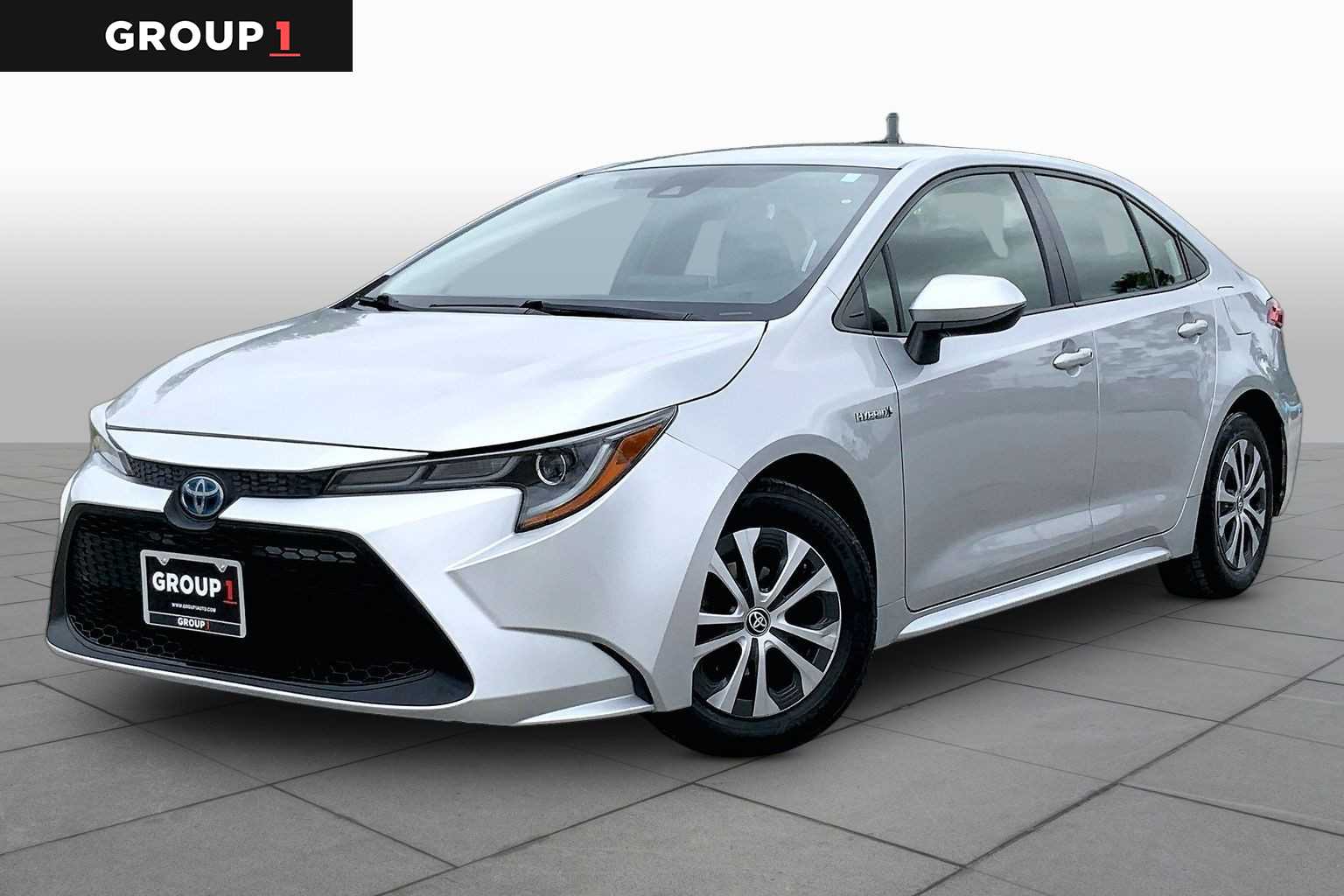 2021 Toyota Corolla Hybrid LE Classic Silver Metallic at Westside Kia