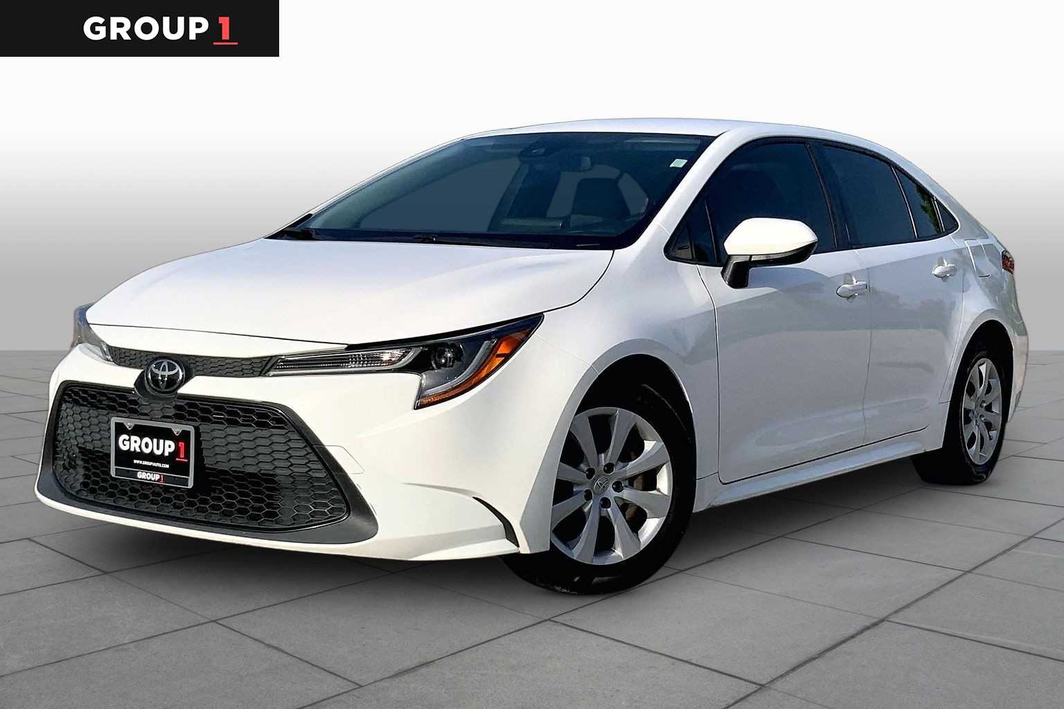 2022 Toyota Corolla LE White at Group 1 Toyota Southwest
