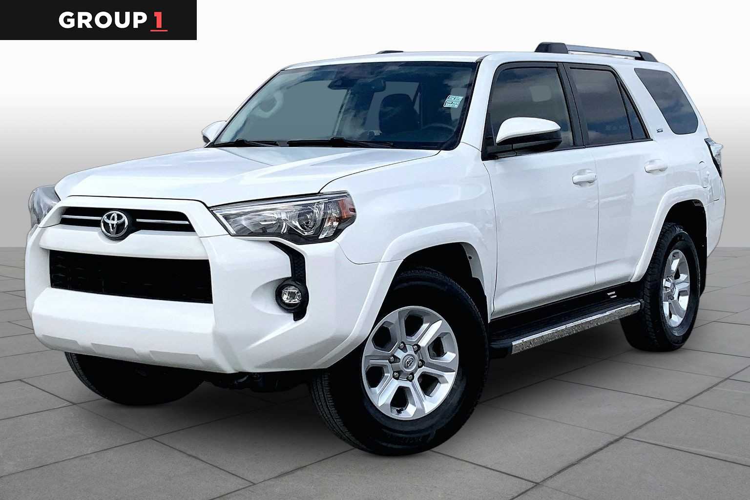 2022 Toyota 4Runner SR5 White at Group 1 Toyota Southwest