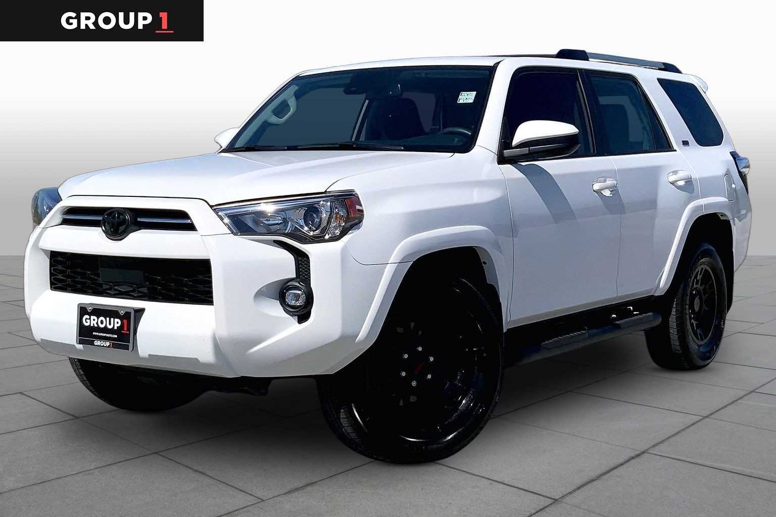 2022 Toyota 4Runner SR5 White at Friendly Ford Crosby