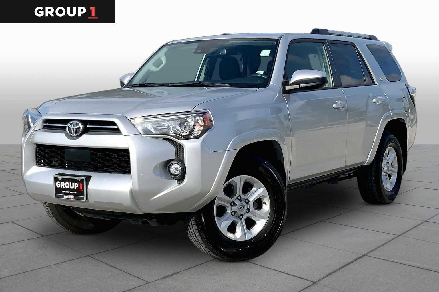 2024 Toyota 4Runner SR5 Classic Silver Metallic at Group 1 Toyota Southwest